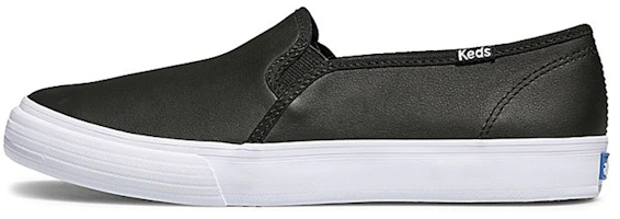 (Women) Keds Double Decker 'Black Slip-On' WH59800 (Women) Keds Double Decker 'Black Slip-On' WH59800