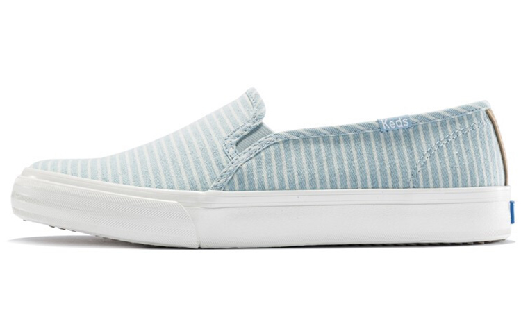 (W) Keds Double Decker 'Blue Slip-On'