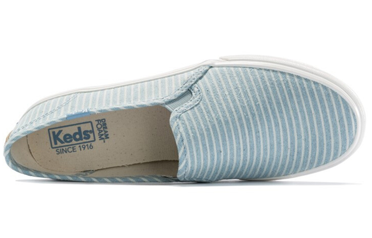 Lookbook (W) Keds Double Decker ''Blau Slip-On'' WF60057