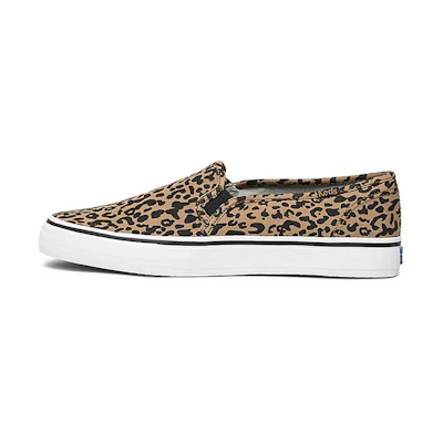 (W) Keds Double Decker 'Brown Cheetah'