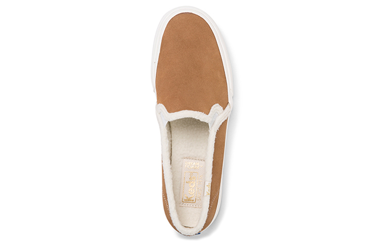 Lookbook (W) Keds女士双层棕色便鞋 WH61507