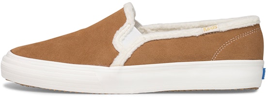 (Women) Keds Double Decker 'Brown Slip-On' WH61507 (Women) Keds Double Decker 'Brown Slip-On' WH61507