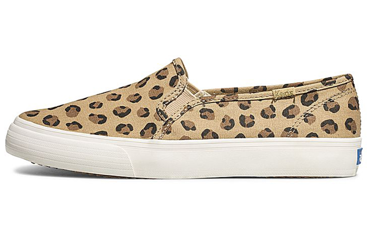 (Women) Keds Double Decker 'Leopard Brown' WF62511