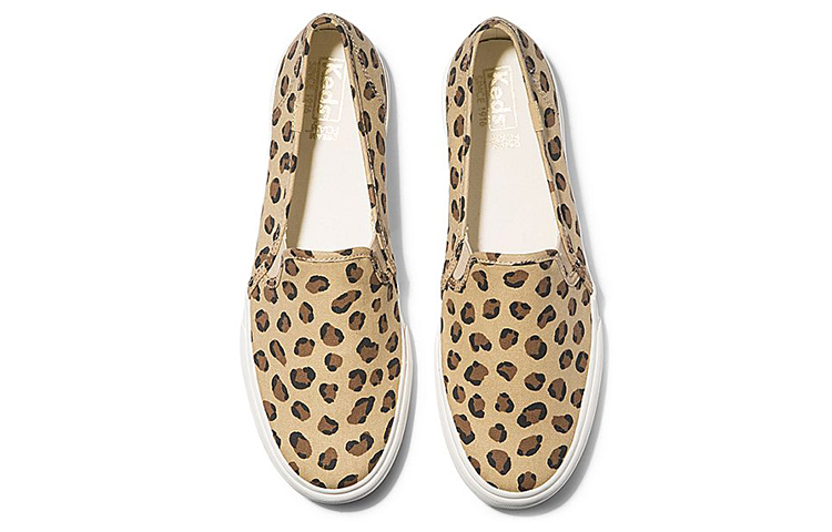 Order Keds Double Decker 豹紋一腳蹬 女款 棕色