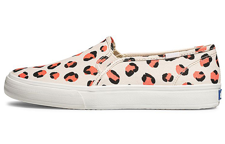 (Women) Keds Double Decker 'Pale Pink Leopard' WF63694