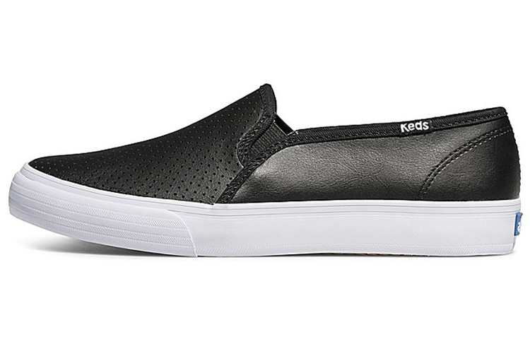 (Women) Keds Double Decker 'Perf Black Slip-On' WH62935