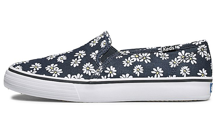 (Women) Keds Double Decker 'Retro Daisy Deep Navy' WF62503