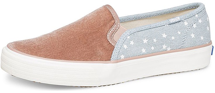 women-keds-double-decker-velvet-denim-blue-red-wf-60430
