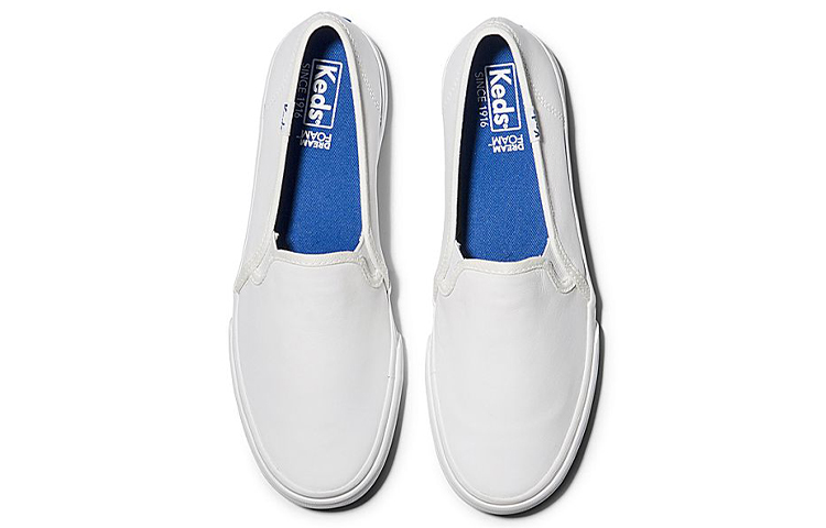Order (W) Keds Double Decker ''Witte Slip-On'' WH59799