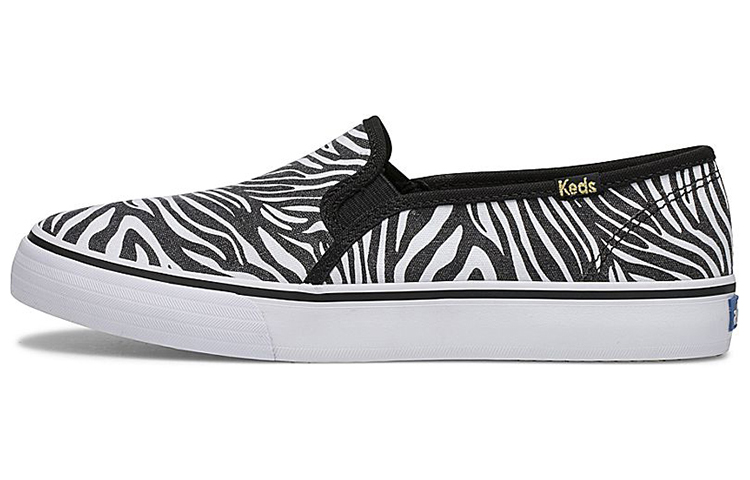 (Women) Keds Double Decker 'Zebra Slip-On' WF63868
