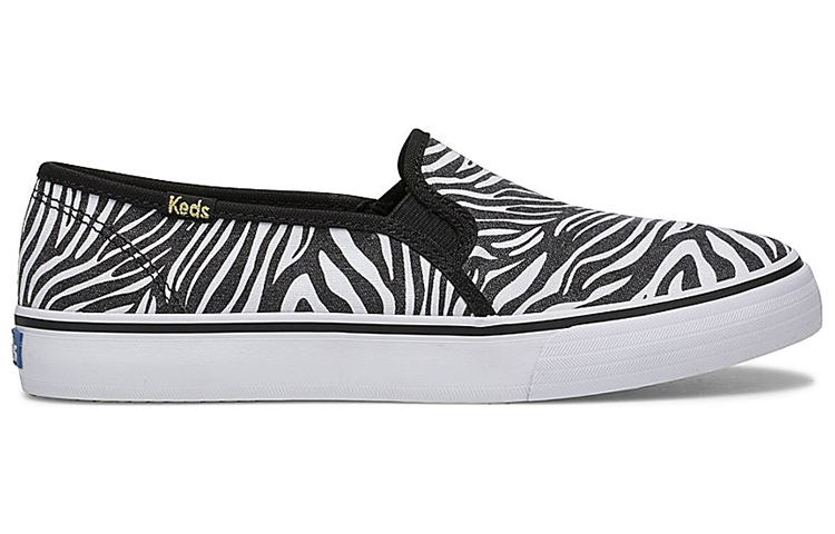 (W) Keds Double Decker 'Zebra Slip-On' 圖 2