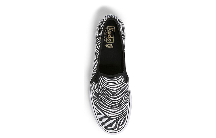 Lookbook (W) Keds Double Decker ''Zebra Slip-On'' Damenschuhe WF63868
