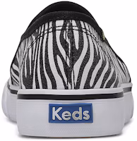 Shop Keds Double Decker 斑馬紋平底懶人鞋 女款