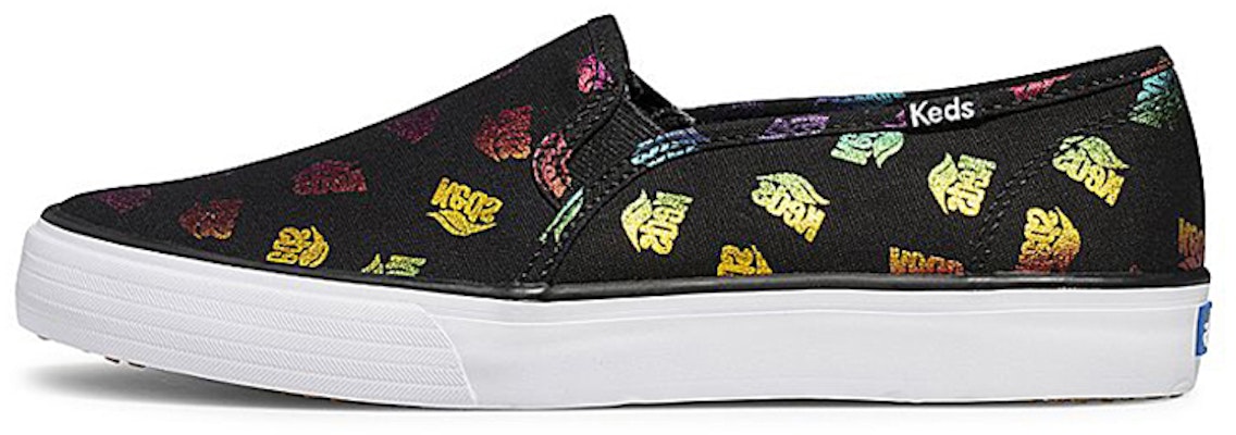 (W) Keds Double Decker Lona 'Tossed Wave Black' WF64034 Buy (W) Keds Double Decker Lona 'Tossed Wave Black' WF64034