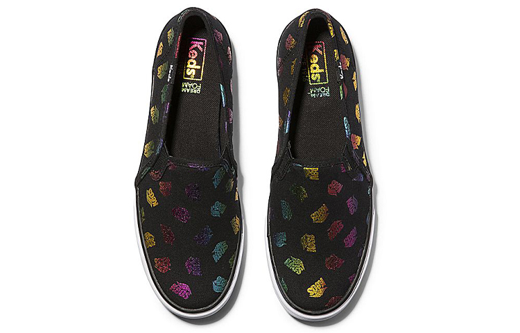 (W) Keds Double Decker Canvas 'Tossed Wave Black' 圖 2