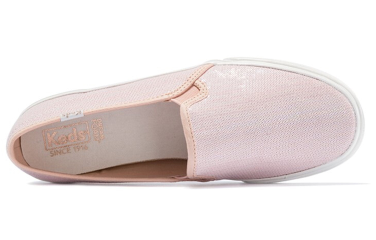 Lookbook (W) Keds Double Decker Mini Pailletten ''Hellrosa Slip-On'' WF59589