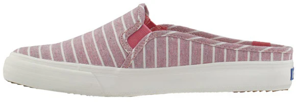 (Women) Keds Double Decker Mule 'Chambray Pink Stripe' WF62934 (Women) Keds Double Decker Mule 'Chambray Pink Stripe' WF62934