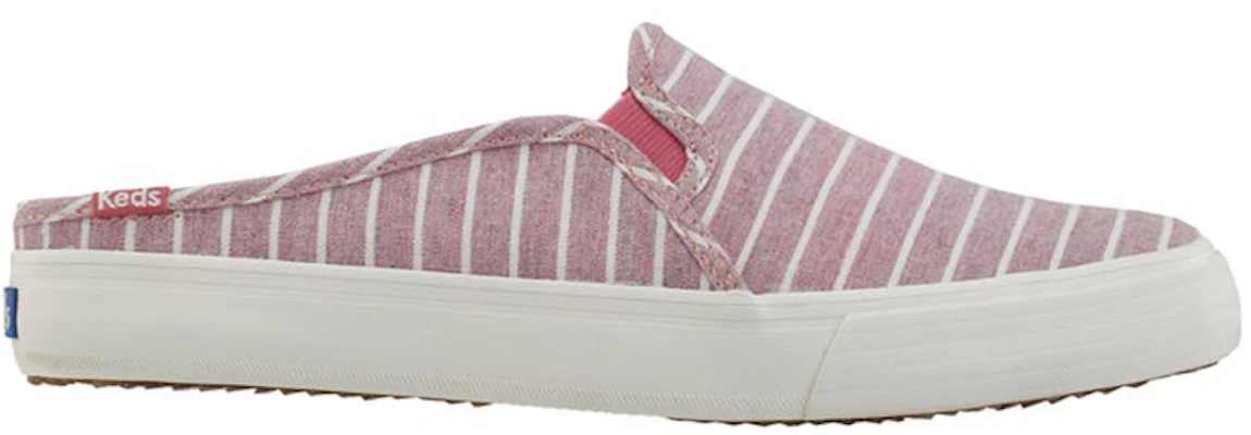 (Women) Keds Double Decker Mule 'Chambray Pink Stripe' WF62934 Order (Women) Keds Double Decker Mule 'Chambray Pink Stripe' WF62934