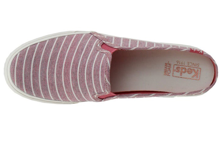Shop (Women) Keds Double Decker Mule 'Chambray Pink Stripe' WF62934