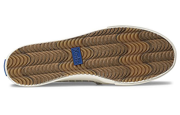 Shop (Women) Keds Double Decker Mule 'Chambray Stripe Grey' WF62933