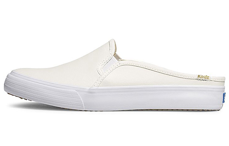 (Women) Keds Double Decker Mule Leather 'Cream' WH62514
