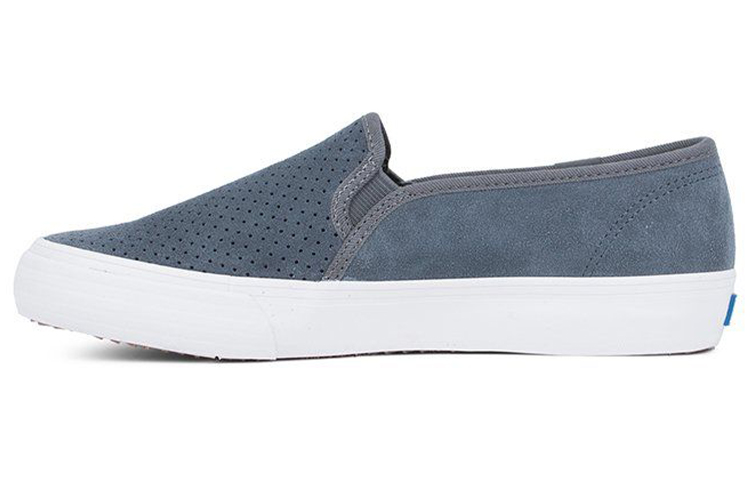 (Women) Keds Double Decker Perf 'Blue Slip-On' WH59248