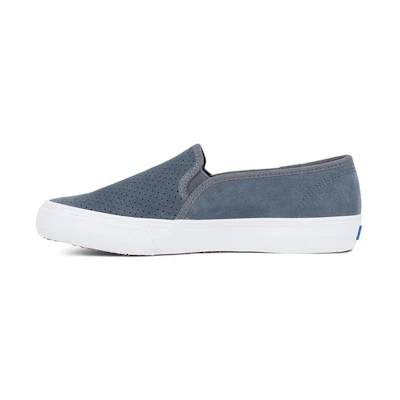 (W) Keds Double Decker Perf 'Blue Slip-On'