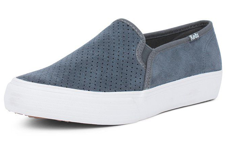 Lookbook (W) Keds Double Decker Perf ''Blauwe Slip-On'' WH59248