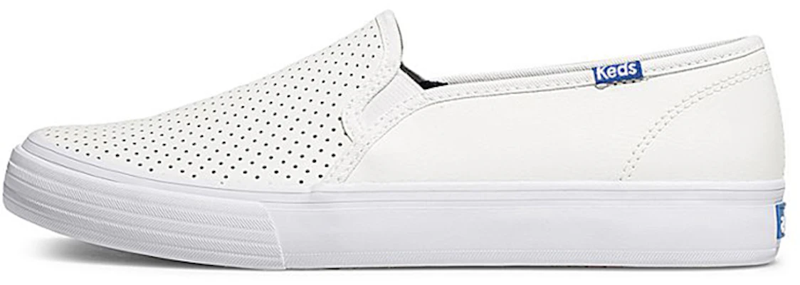(W) Keds Double Decker Perf ''Witte Slip-On'' WH62937 Buy (W) Keds Double Decker Perf ''Witte Slip-On'' WH62937
