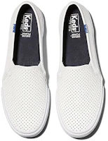 Order Keds Double Decker Perf 女款白色便鞋