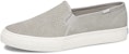 (Women) Keds Double Decker Perf Suede 'Grey Slip-On' WH60960