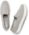 (Women) Keds Double Decker Perf Suede 'Grey Slip-On' WH60960
