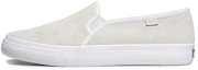 Buy (Women) Keds Double Decker Perf Suede 'Light Grey Slip-On' WH62521