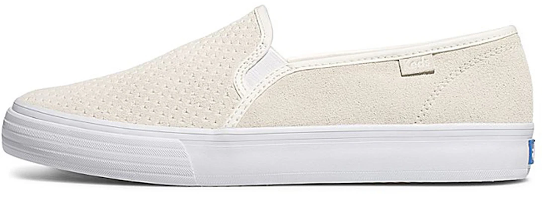(W) Keds Double Decker Perf Suede ''Slip-On Blanc Lait'' WH62523 Buy (W) Keds Double Decker Perf Suede ''Slip-On Blanc Lait'' WH62523