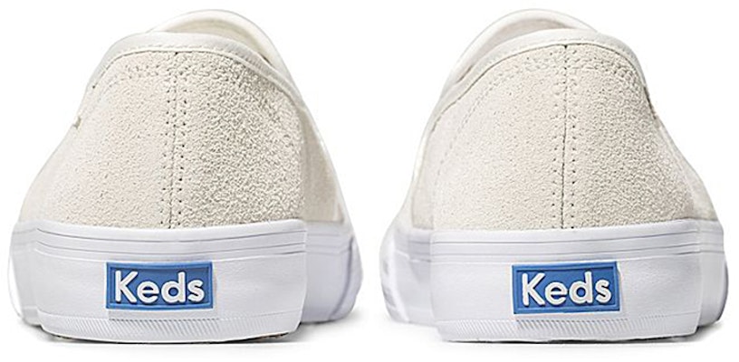 (Women) Keds Double Decker Perf Suede 'Milk White Slip-On' WH62523 Lookbook (Women) Keds Double Decker Perf Suede 'Milk White Slip-On' WH62523