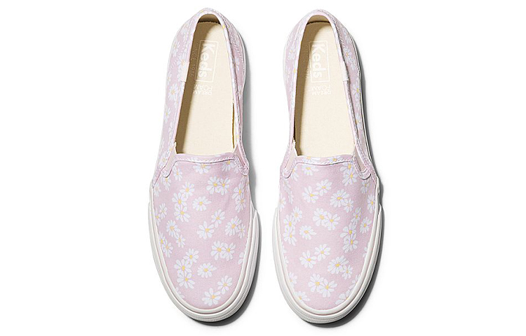 (W) Keds Double Decker Retro Daisy 'Pink Slip-On' 圖 2