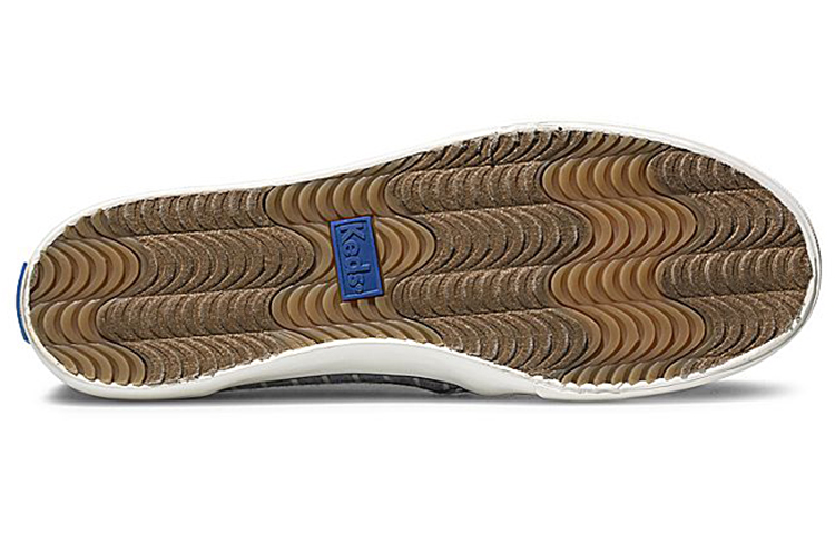 Shop (Women) Keds Double Decker Slip-On 'Breton Stripe Blue' WF62926