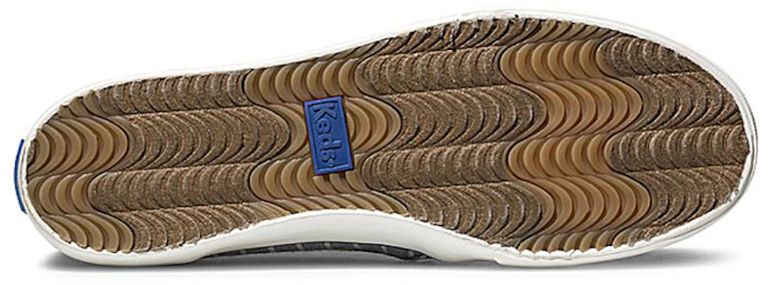 (Women) Keds Double Decker Slip-On 'Breton Stripe Blue' WF62926 Shop (Women) Keds Double Decker Slip-On 'Breton Stripe Blue' WF62926