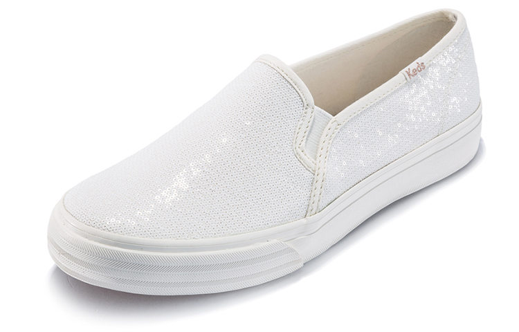 Order (W) Keds Double Decker Slip-On 'Mini Payet Putih' WF59588