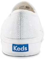 Shop Keds 雙層小亮片懶人鞋 女款 白