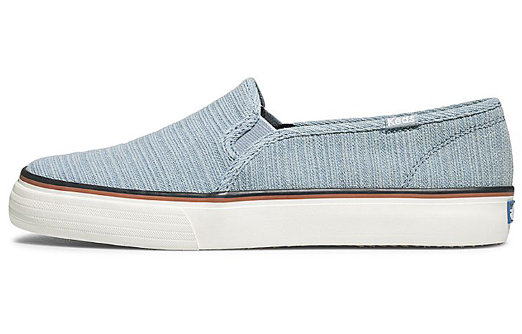 (Women) Keds Double Decker Slip-On 'Varsity Seasonal Solids Blue' WF62939