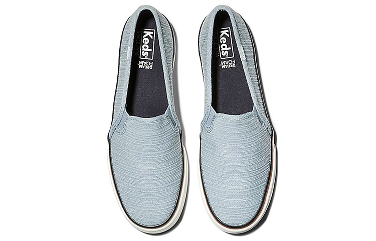 (W) Keds Double Decker Slip-On 'Varsity Seasonal Solids Blue' 圖 2