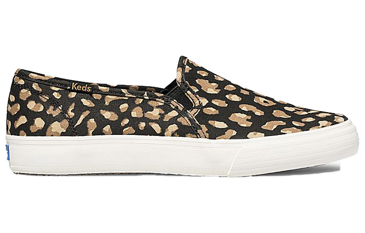 (W) Keds Double Decker Slip-On 'Washable Animal Yellow Black' 圖 2