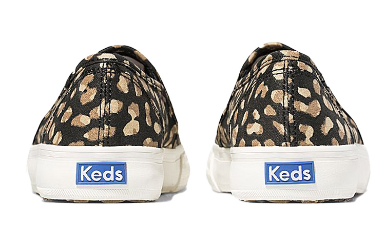 (W) Keds Double Decker Slip-On 'Washable Animal Yellow Black' 圖 4