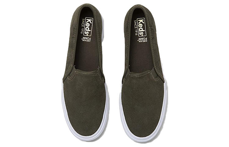 (W) Keds Double Decker Suede 'Fall Green' 圖 3