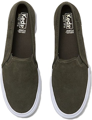 (Women) Keds Double Decker Suede 'Fall Green' WH64411 Lookbook (Women) Keds Double Decker Suede 'Fall Green' WH64411