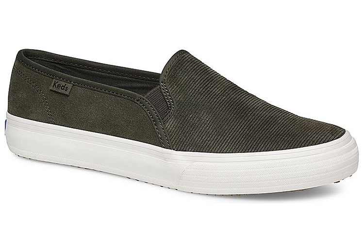 (W) Keds Double Decker Suede 'Green Slip-On' 圖 2