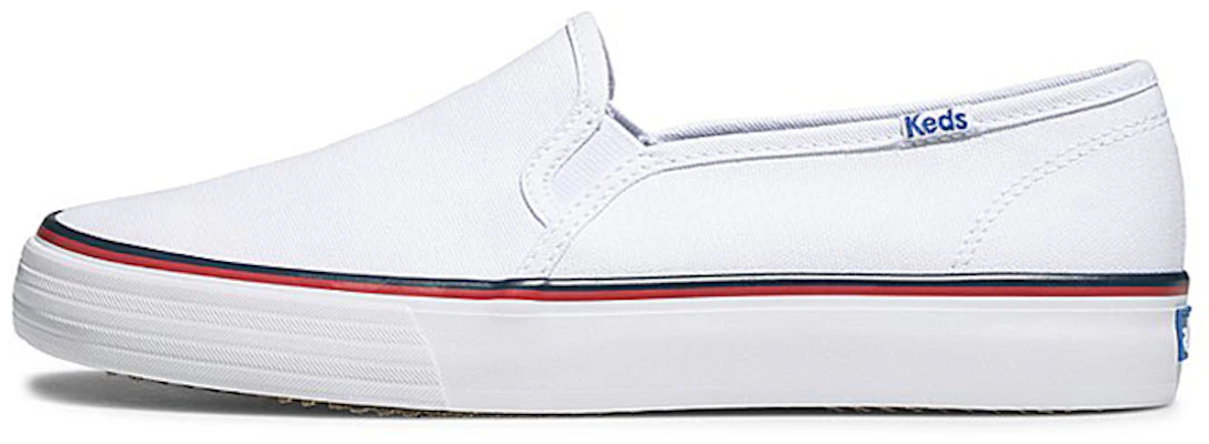 (W) Keds Double Decker Wasbaar ''Varsity Wit Slip-On'' WF62940 Buy (W) Keds Double Decker Wasbaar ''Varsity Wit Slip-On'' WF62940