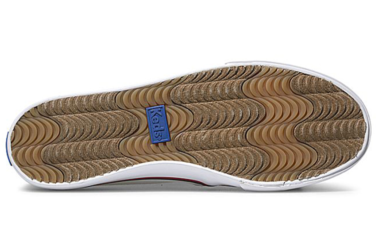 Shop (W) Keds Double Decker Wasbaar ''Varsity Wit Slip-On'' WF62940