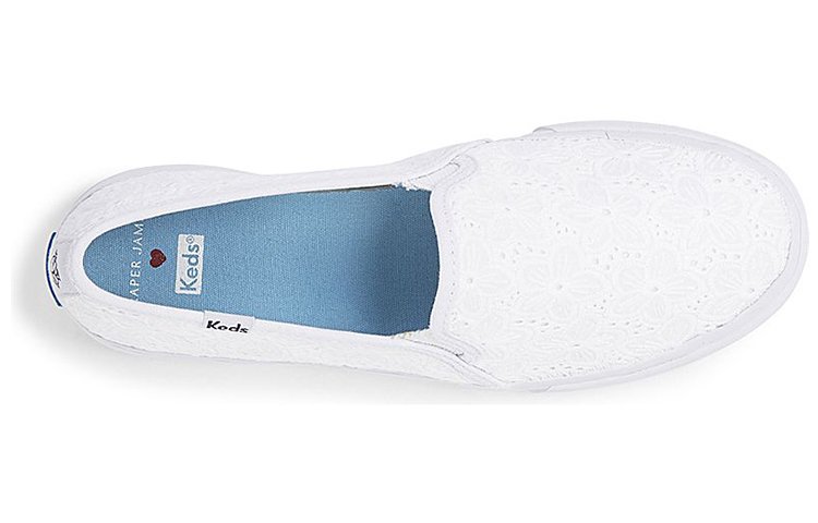 (W) Keds Draper James Double Decker 'Eyelet White' 圖 2
